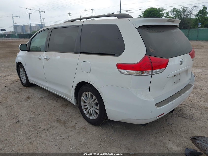 2012 Toyota Sienna VIN 5TDYK3DC2CS271114 IAAI salvage auction — NORMAL WEAR, Salvage Title, sold $4,975 on 2026-07-13 (photo 3)