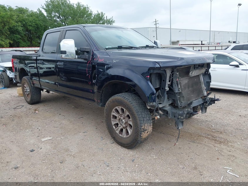 2021 Ford F250 VIN 1FT7W2BN2MEC59549 IAAI salvage auction — FRONT END, Original (Texas), sold $13,750 on 2026-07-09 (photo 1)