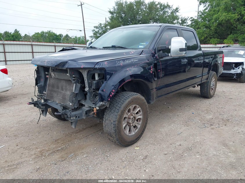 2021 Ford F250 VIN 1FT7W2BN2MEC59549 IAAI salvage auction — FRONT END, Original (Texas), sold $13,750 on 2026-07-09 (photo 2)