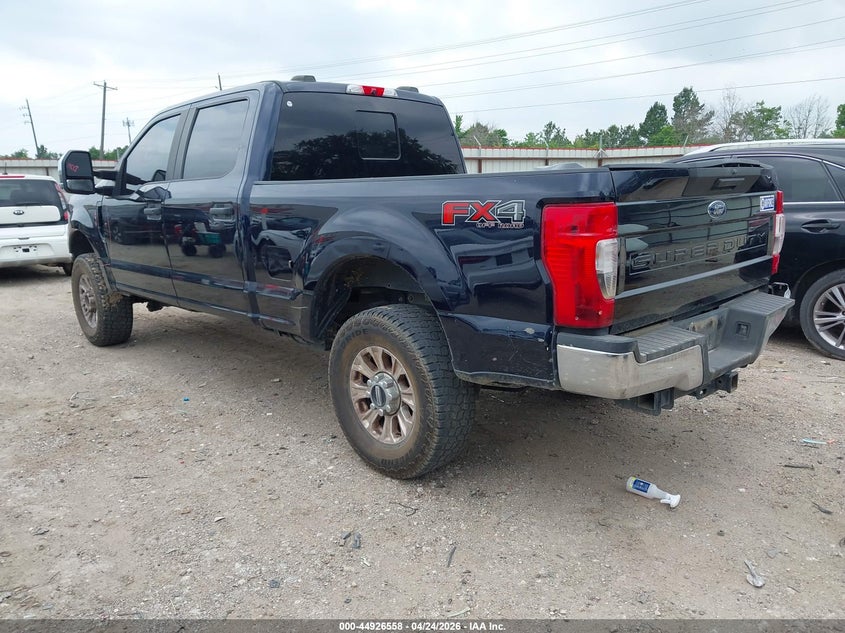 2021 Ford F250 VIN 1FT7W2BN2MEC59549 IAAI salvage auction — FRONT END, Original (Texas), sold $13,750 on 2026-07-09 (photo 3)
