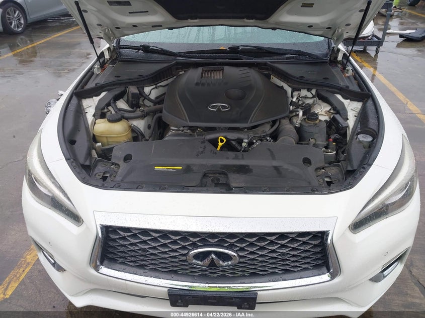 2018 Infiniti Q50 VIN JN1CV7AP7JM240193 IAAI salvage auction — ROOF, Salvage Title, sold $2,600 on 2026-07-27 (photo 9)