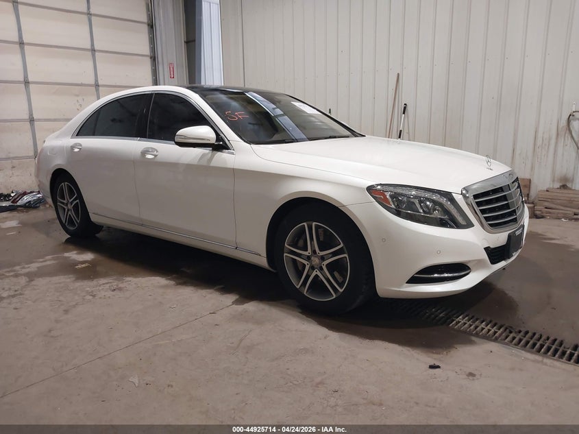 2016 Mercedes-benz S-klasse VIN WDDUG8FB7GA206866 IAAI salvage auction — REAR END, Regular (South Dakota), sold $13,000 on 2026-08-12 (photo 1)