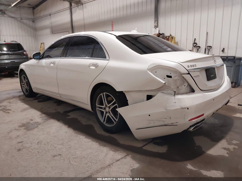 2016 Mercedes-benz S-klasse VIN WDDUG8FB7GA206866 IAAI salvage auction — REAR END, Regular (South Dakota), sold $13,000 on 2026-08-12 (photo 3)