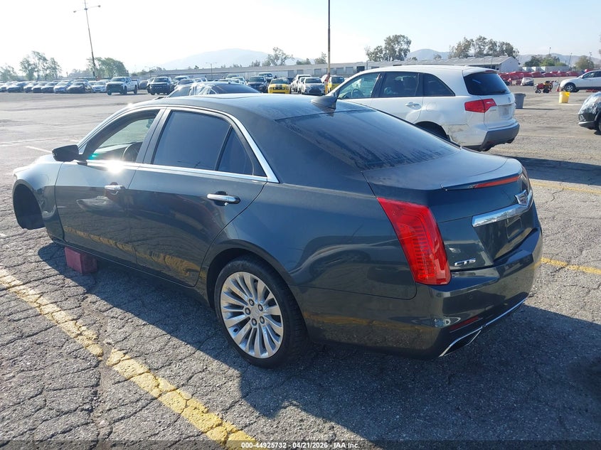 2015 Cadillac Cts VIN 1G6AR5SXXF0141610 IAAI salvage auction — LEFT FRONT, Salvage Title, sold $3,250 on 2026-08-03 (photo 3)