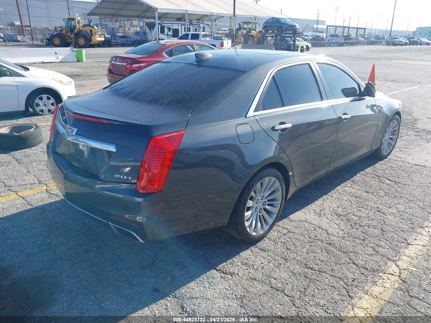 2015 Cadillac Cts VIN 1G6AR5SXXF0141610 IAAI salvage auction — LEFT FRONT, Salvage Title, sold $3,250 on 2026-08-03 (photo 4)