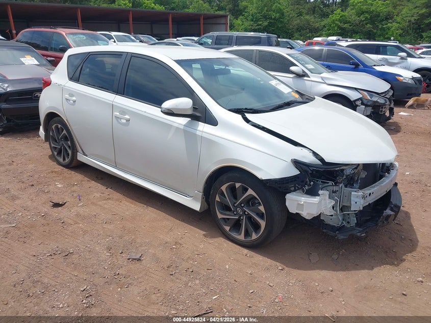 2016 Scion Im VIN JTNKARJE0GJ500390 IAAI salvage auction — FRONT END, Salvage (Alabama), sold $1,050 on 2026-07-08 (photo 1)