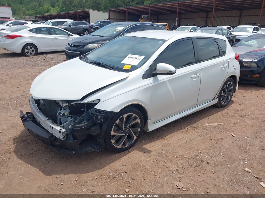 2016 Scion Im VIN JTNKARJE0GJ500390 IAAI salvage auction — FRONT END, Salvage (Alabama), sold $1,050 on 2026-07-08 (photo 2)