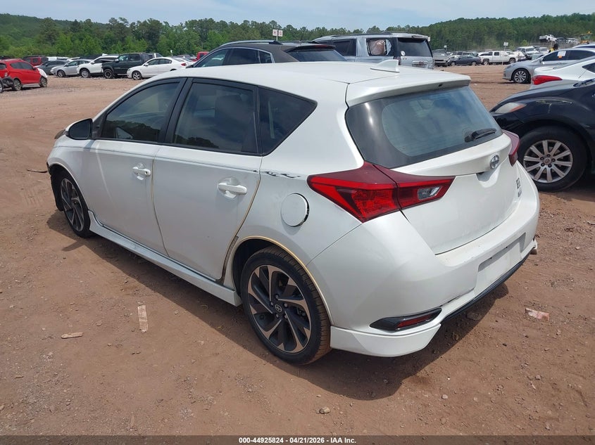 2016 Scion Im VIN JTNKARJE0GJ500390 IAAI salvage auction — FRONT END, Salvage (Alabama), sold $1,050 on 2026-07-08 (photo 3)