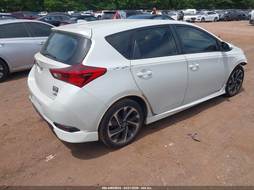 2016 Scion Im VIN JTNKARJE0GJ500390 IAAI salvage auction — FRONT END, Salvage (Alabama), sold $1,050 on 2026-07-08 (photo 4)