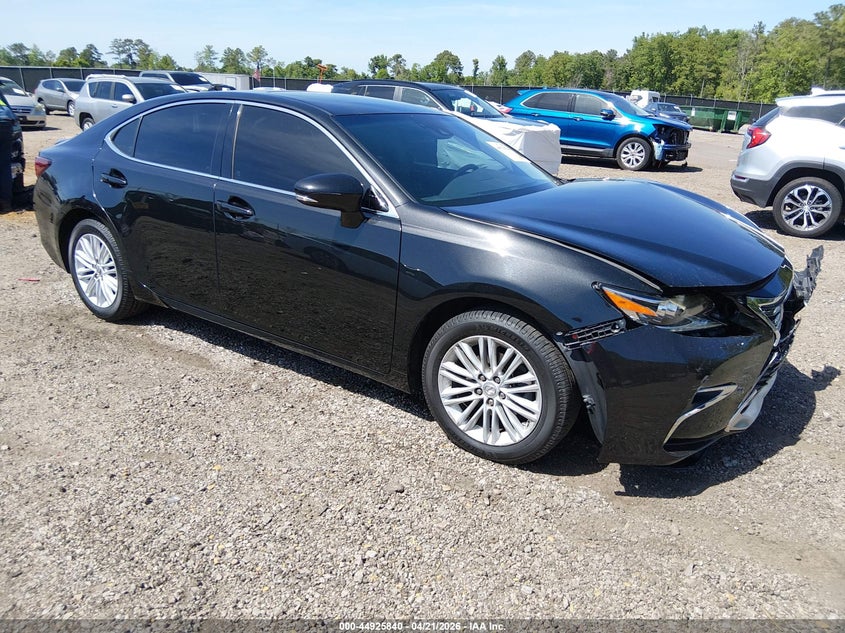 2017 Lexus ES VIN 58ABK1GG8HU036992 IAAI salvage auction — FRONT END, Salvage (South Carolina), sold $4,800 on 2026-07-18 (photo 1)