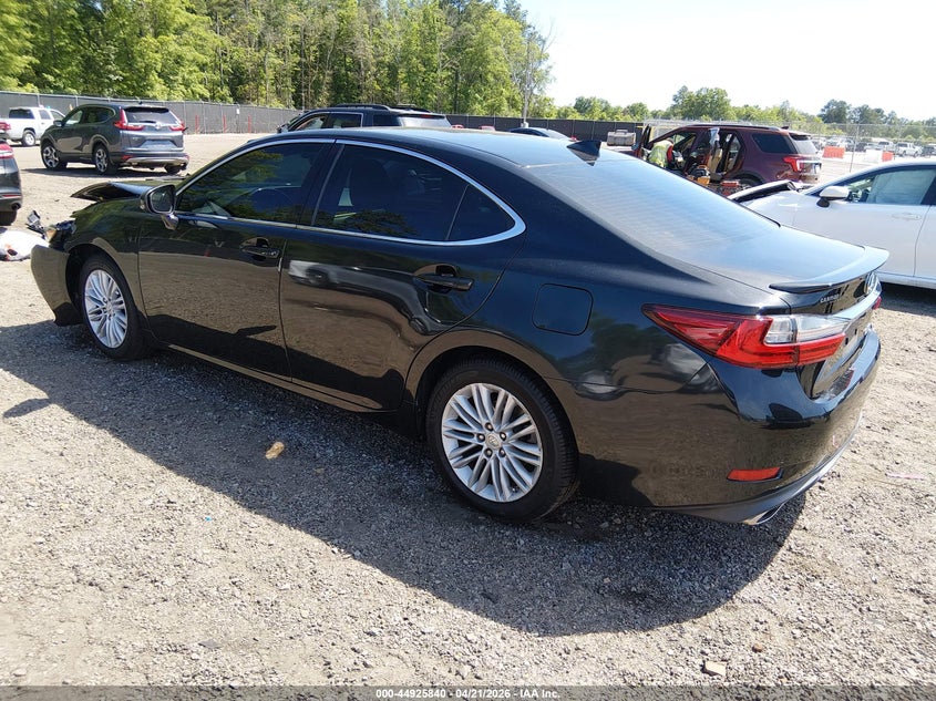 2017 Lexus ES VIN 58ABK1GG8HU036992 IAAI salvage auction — FRONT END, Salvage (South Carolina), sold $4,800 on 2026-07-18 (photo 3)