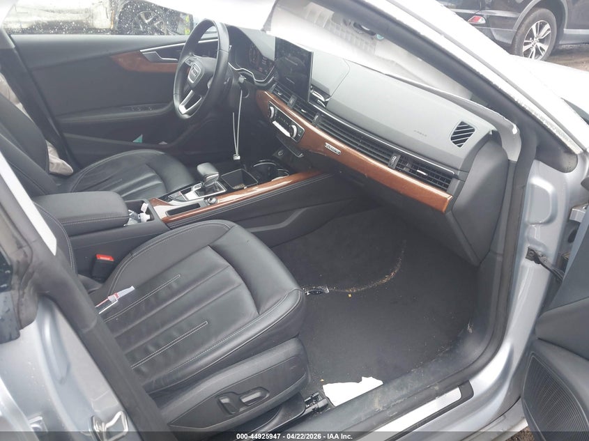 2023 Audi A5 VIN WAUCBCF54PA017980 IAAI salvage auction — LEFT REAR, Salvage (New Jersey), sold $8,400 on 2026-07-28 (photo 5)