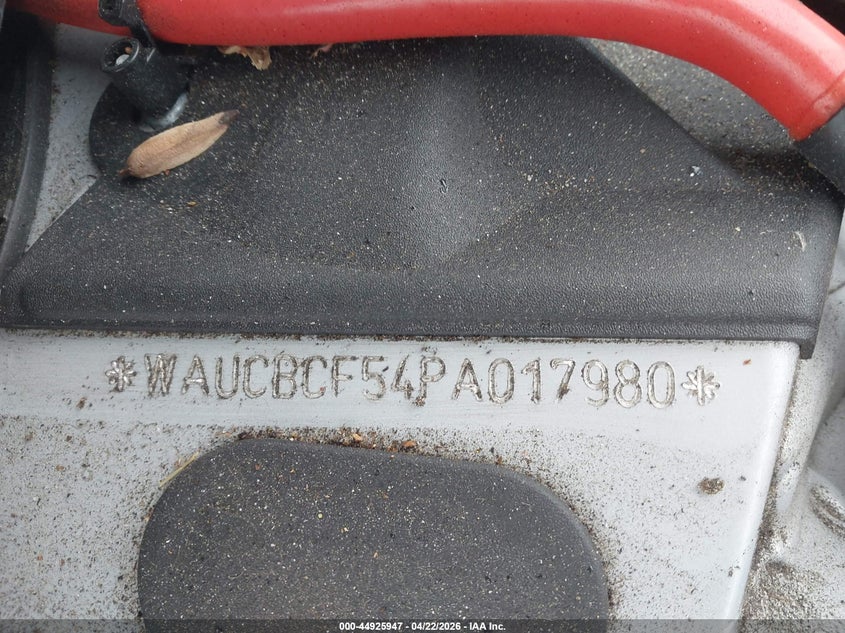 2023 Audi A5 VIN WAUCBCF54PA017980 IAAI salvage auction — LEFT REAR, Salvage (New Jersey), sold $8,400 on 2026-07-28 (photo 9)
