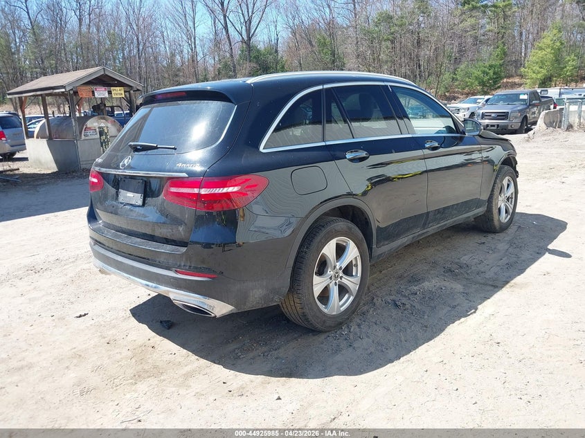 2018 Mercedes-benz Glc VIN WDC0G4KB1JV110460 IAAI salvage auction — FRONT END, Salvage (Vermont), sold $6,700 on 2026-08-08 (photo 4)