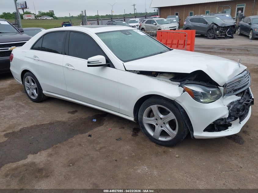 2014 Mercedes-benz E-klasse VIN WDDHF8JB9EA784511 IAAI salvage auction — FRONT END, Junk (Oklahoma), sold $1,325 on 2026-07-15 (photo 1)