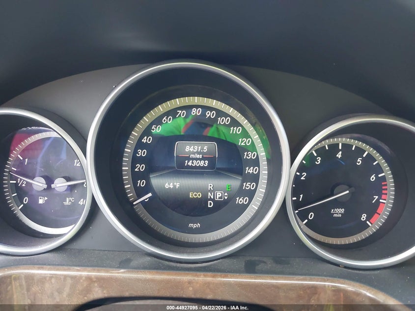 2014 Mercedes-benz E-klasse VIN WDDHF8JB9EA784511 IAAI salvage auction — FRONT END, Junk (Oklahoma), sold $1,325 on 2026-07-15 (photo 7)