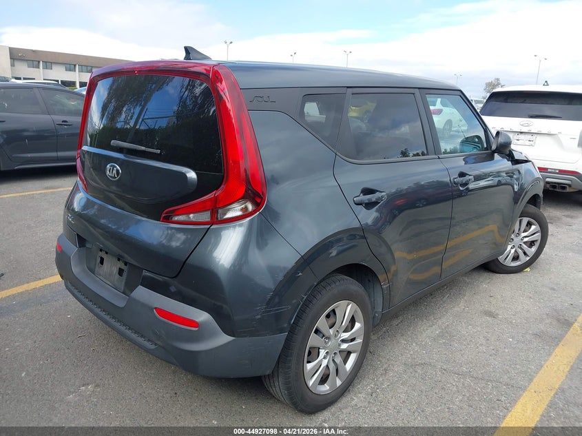 2020 Kia Soul VIN KNDJ23AU0L7098296 IAAI salvage auction — FRONT END, Salvage (California), sold $25 on 2026-07-28 (photo 4)