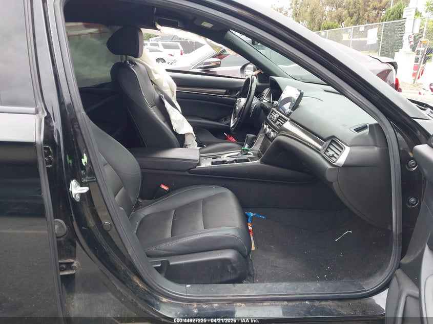 2021 Honda Accord VIN 1HGCV1F32MA093420 IAAI salvage auction — LEFT SIDE, Salvage Title, sold $3,350 on 2026-07-18 (photo 5)