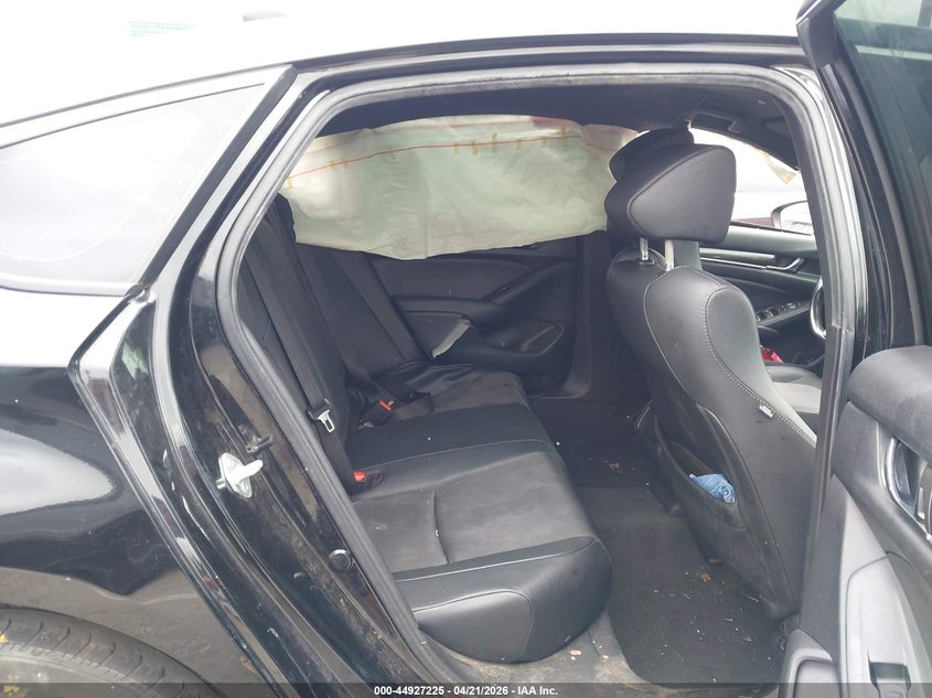 2021 Honda Accord VIN 1HGCV1F32MA093420 IAAI salvage auction — LEFT SIDE, Salvage Title, sold $3,350 on 2026-07-18 (photo 8)
