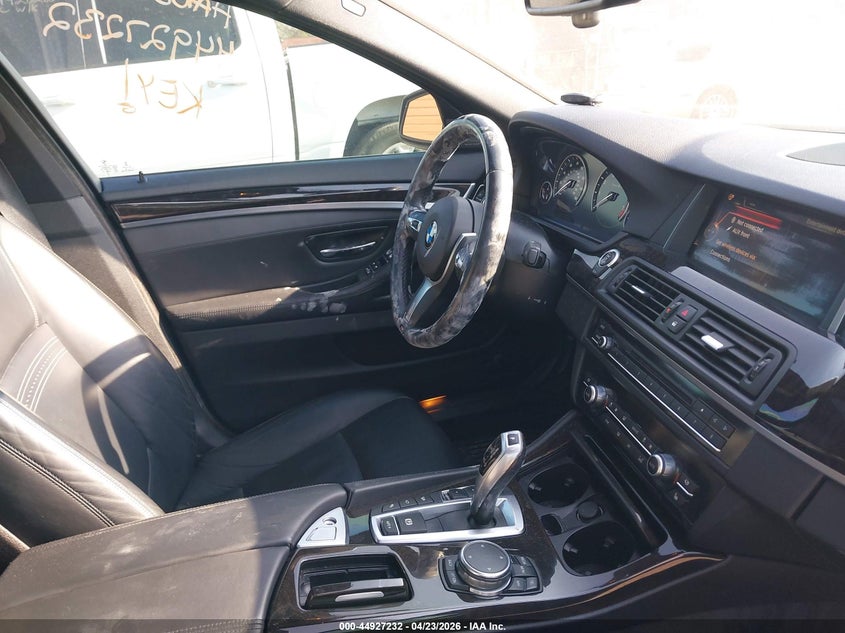 2015 BMW 5er VIN WBA5B3C58FD545287 IAAI salvage auction — SIDE, Clear (Michigan), sold $1,550 on 2026-07-20 (photo 5)