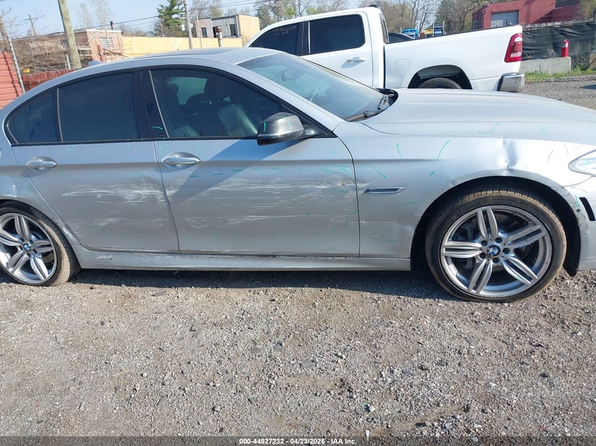 2015 BMW 5er VIN WBA5B3C58FD545287 IAAI salvage auction — SIDE, Clear (Michigan), sold $1,550 on 2026-07-20 (photo 6)