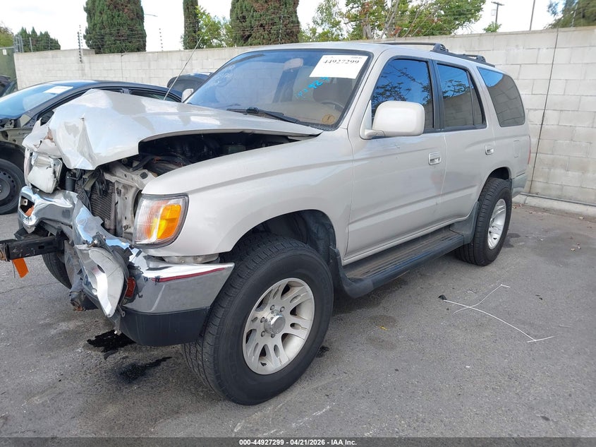1998 Toyota 4runner VIN JT3GN86R5W0058395 IAAI salvage auction — FRONT END, Salvage (California), sold $625 on 2026-07-23 (photo 2)