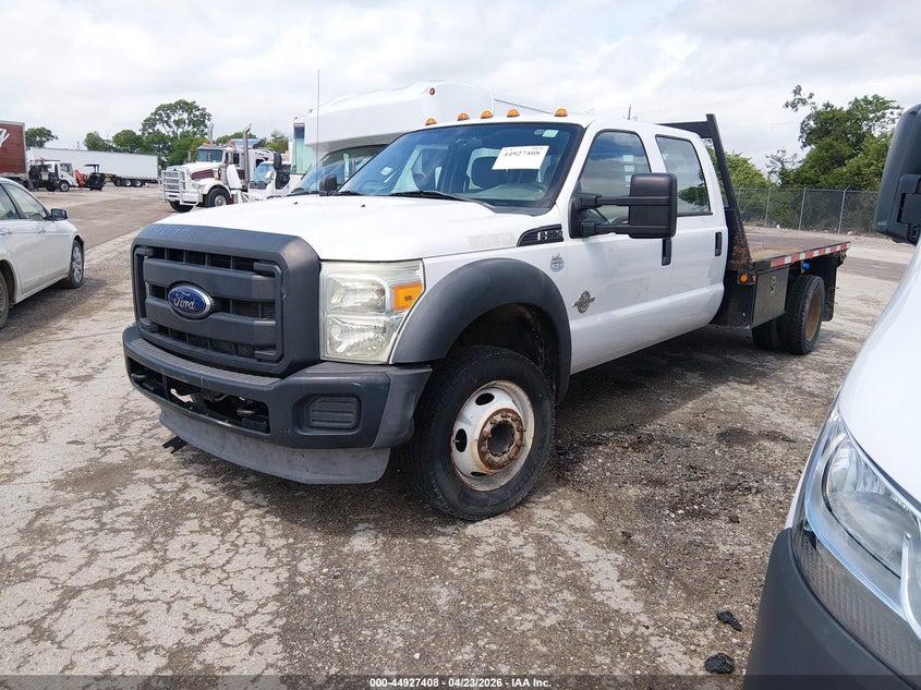 2013 Ford F-550 chassis VIN 1FD0W5GT7DEB14495 IAAI salvage auction — NORMAL WEAR, Clear (Texas), sold $325 on 2026-07-08 (photo 2)