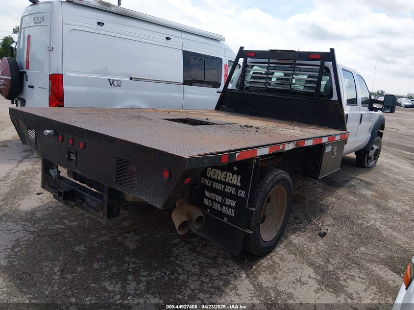 2013 Ford F-550 chassis VIN 1FD0W5GT7DEB14495 IAAI salvage auction — NORMAL WEAR, Clear (Texas), sold $325 on 2026-07-08 (photo 4)