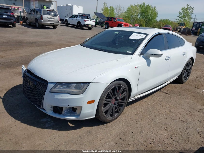 2015 Audi A7 VIN WAUWGAFC7FN015312 IAAI salvage auction — NORMAL WEAR, Salvage (Texas), sold $750 on 2026-07-07 (photo 2)