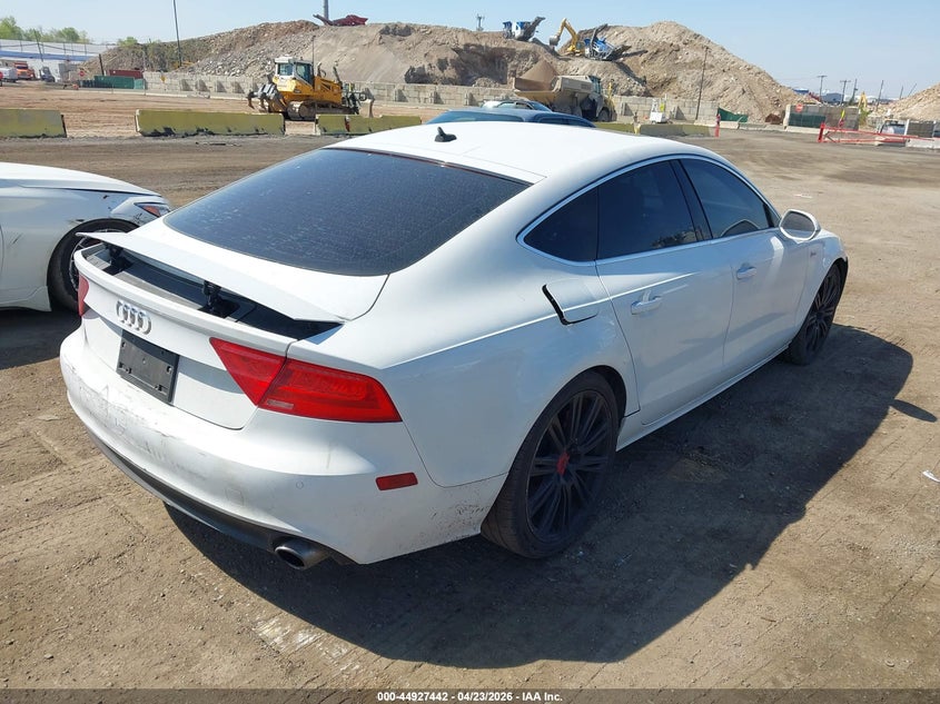 2015 Audi A7 VIN WAUWGAFC7FN015312 IAAI salvage auction — NORMAL WEAR, Salvage (Texas), sold $750 on 2026-07-07 (photo 4)