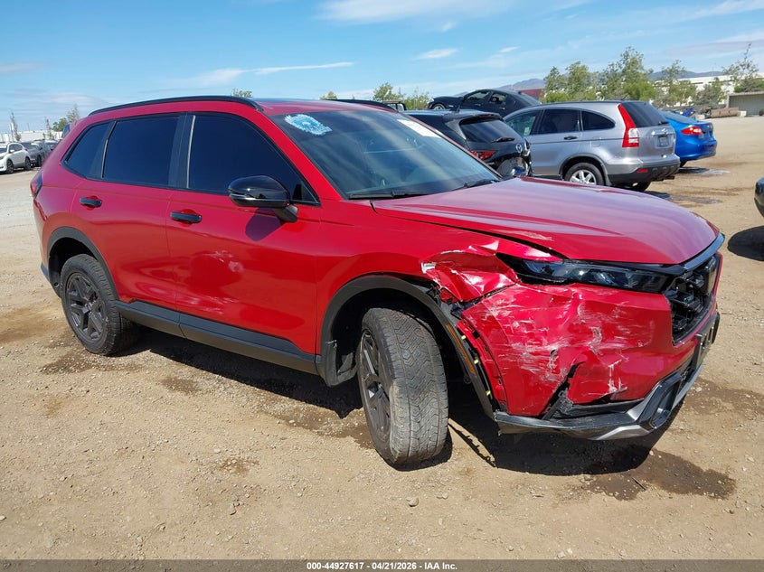 2026 Honda Cr-v VIN 7FARS6H60TE034446 IAAI salvage auction — RIGHT FRONT, Salvage (California), sold $17,500 on 2026-07-27 (photo 1)