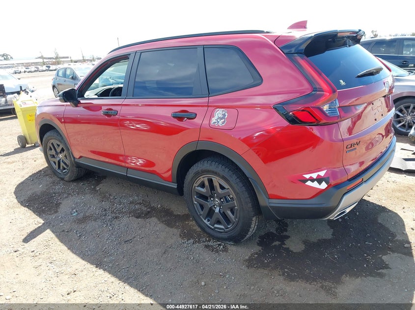 2026 Honda Cr-v VIN 7FARS6H60TE034446 IAAI salvage auction — RIGHT FRONT, Salvage (California), sold $17,500 on 2026-07-27 (photo 3)