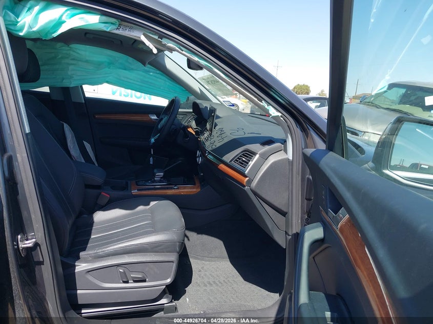 2023 Audi Q5 VIN WA1ABAFY0P2106054 IAAI salvage auction — LEFT REAR, Original (Texas), sold $12,750 on 2026-07-21 (photo 5)