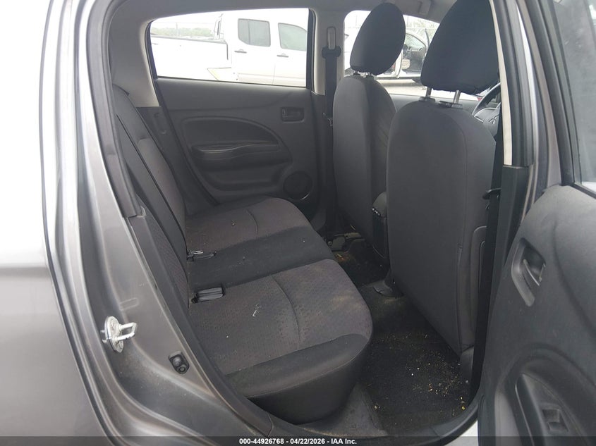 2017 Mitsubishi Mirage VIN ML32A3HJ2HH021114 IAAI salvage auction — RIGHT FRONT, Salvage Title, sold $725 on 2026-07-21 (photo 8)