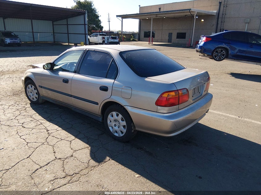 2000 Honda Civic VIN 2HGEJ6676YH536714 IAAI salvage auction — FRONT END, Salvage (California), sold $400 on 2026-07-09 (photo 3)