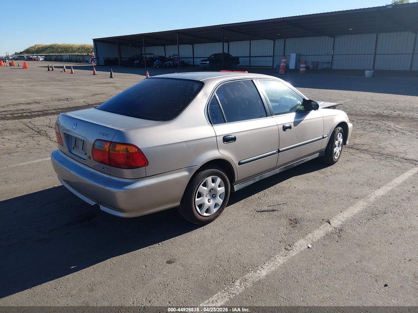 2000 Honda Civic VIN 2HGEJ6676YH536714 IAAI salvage auction — FRONT END, Salvage (California), sold $400 on 2026-07-09 (photo 4)