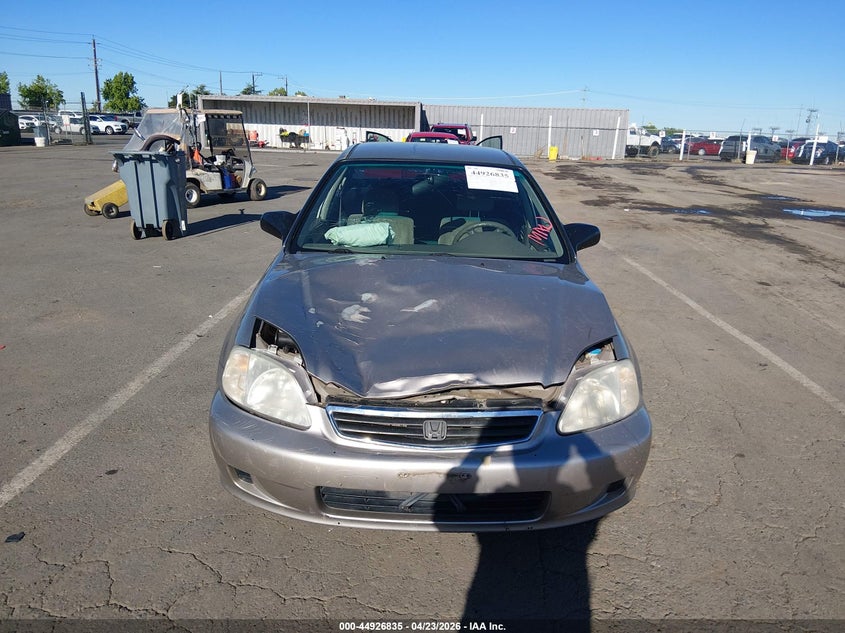 2000 Honda Civic VIN 2HGEJ6676YH536714 IAAI salvage auction — FRONT END, Salvage (California), sold $400 on 2026-07-09 (photo 6)