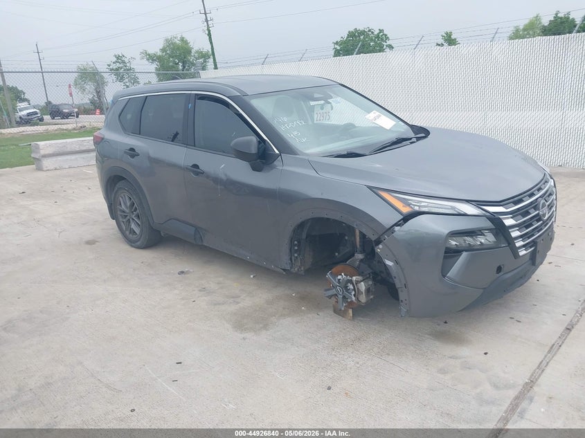 2024 Nissan Rogue VIN 5N1BT3AA4RC756334 IAAI salvage auction — FRONT & REAR, Original (Texas), sold $7,300 on 2026-07-10 (photo 1)