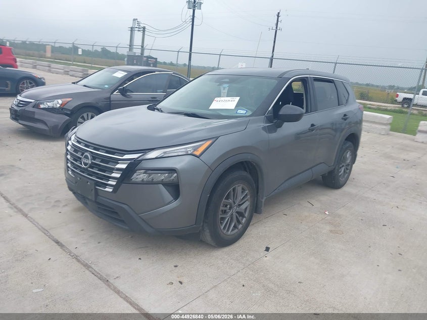 2024 Nissan Rogue VIN 5N1BT3AA4RC756334 IAAI salvage auction — FRONT & REAR, Original (Texas), sold $7,300 on 2026-07-10 (photo 2)