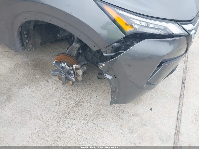 2024 Nissan Rogue VIN 5N1BT3AA4RC756334 IAAI salvage auction — FRONT & REAR, Original (Texas), sold $7,300 on 2026-07-10 (photo 6)