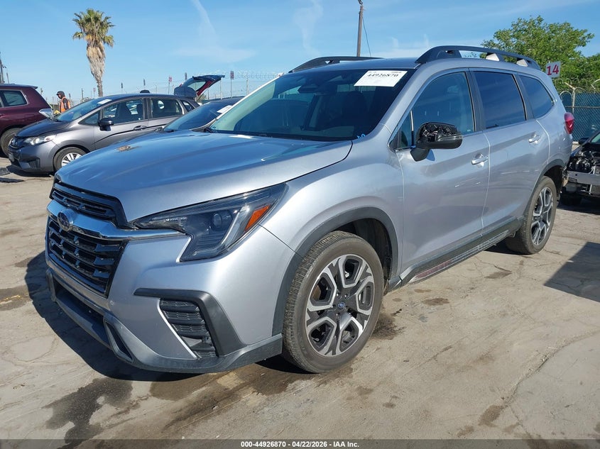2023 Subaru Ascent VIN 4S4WMAND6P3453091 IAAI salvage auction — REAR END, Salvage (California), sold $11,100 on 2026-07-15 (photo 2)