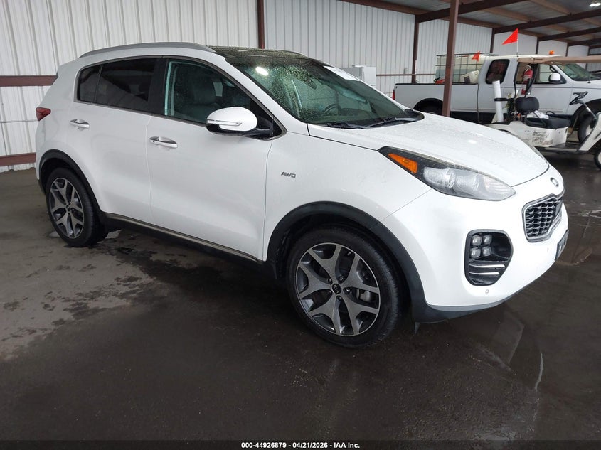2017 Kia Sportage VIN KNDPRCA6XH7251751 IAAI salvage auction — LEFT SIDE, Salvage Title, sold $2,750 on 2026-07-15 (photo 1)