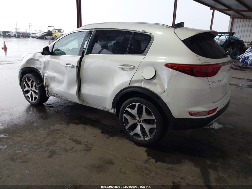2017 Kia Sportage VIN KNDPRCA6XH7251751 IAAI salvage auction — LEFT SIDE, Salvage Title, sold $2,750 on 2026-07-15 (photo 3)