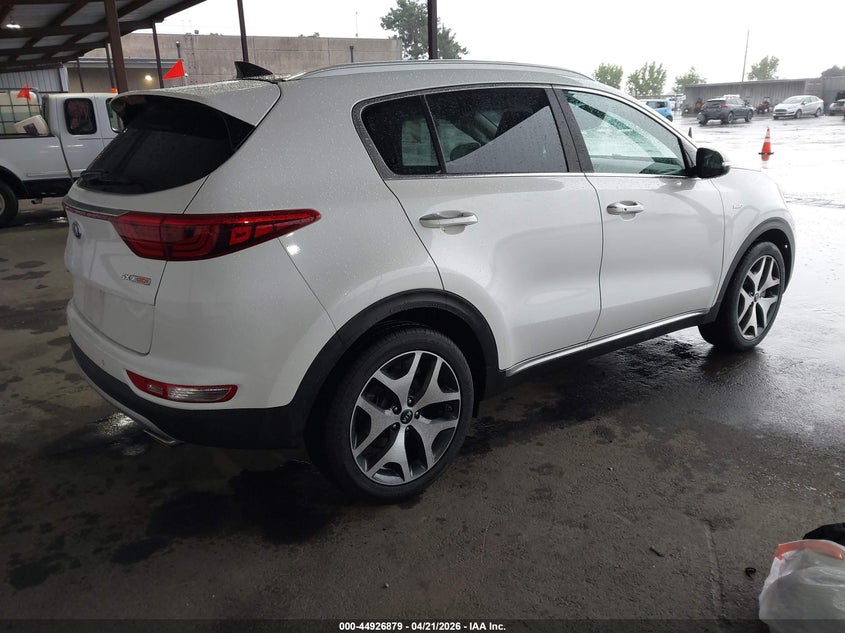2017 Kia Sportage VIN KNDPRCA6XH7251751 IAAI salvage auction — LEFT SIDE, Salvage Title, sold $2,750 on 2026-07-15 (photo 4)