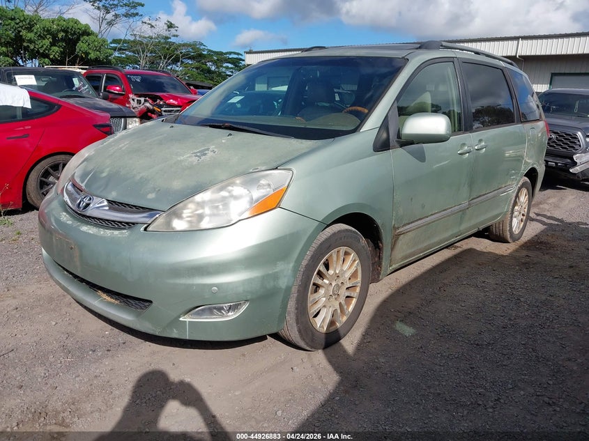 2008 Toyota Sienna VIN 5TDBK22CX8S016060 IAAI salvage auction — SIDE, Bill Of Sale (Hawaii), sold $25 on 2026-07-14 (photo 2)