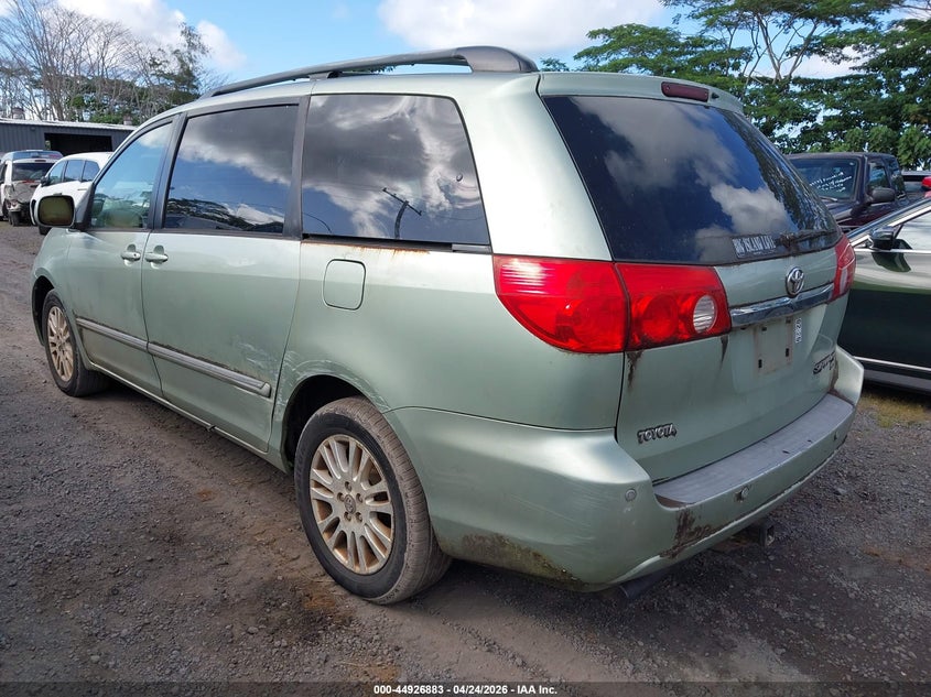 2008 Toyota Sienna VIN 5TDBK22CX8S016060 IAAI salvage auction — SIDE, Bill Of Sale (Hawaii), sold $25 on 2026-07-14 (photo 3)