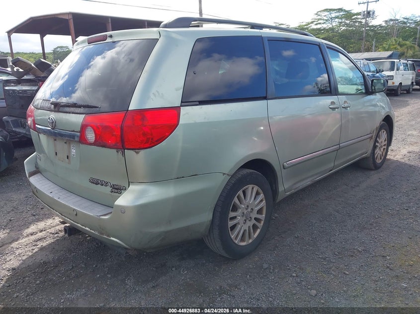 2008 Toyota Sienna VIN 5TDBK22CX8S016060 IAAI salvage auction — SIDE, Bill Of Sale (Hawaii), sold $25 on 2026-07-14 (photo 4)