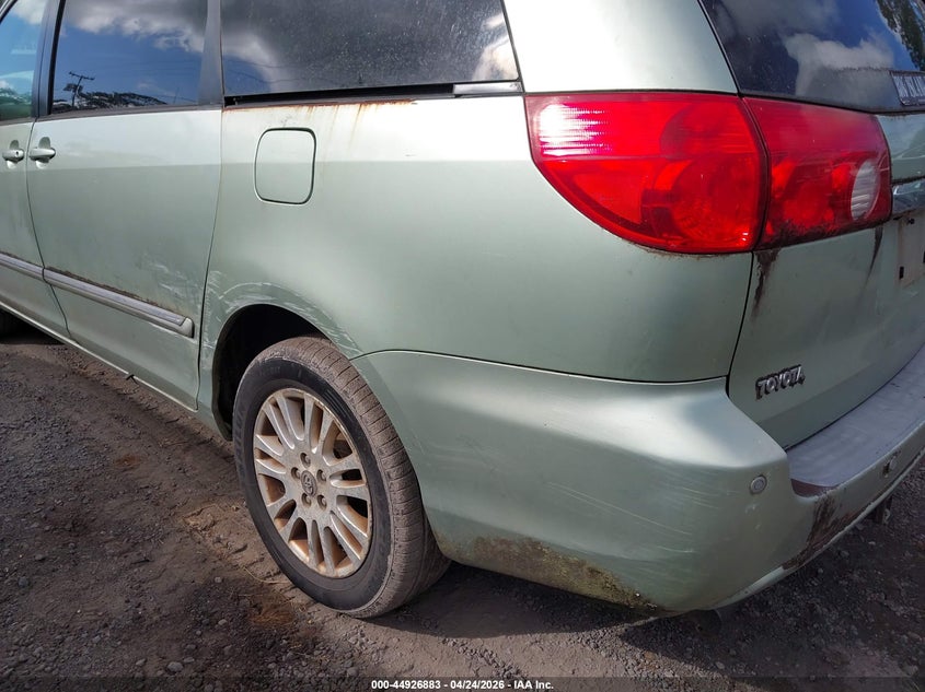 2008 Toyota Sienna VIN 5TDBK22CX8S016060 IAAI salvage auction — SIDE, Bill Of Sale (Hawaii), sold $25 on 2026-07-14 (photo 6)