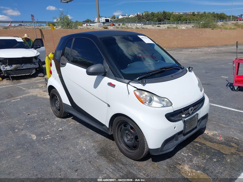 2013 Smart Fortwo VIN WMEEJ3BA0DK601561 IAAI salvage auction — FRONT END, Salvage (California), sold $850 on 2026-08-05 (photo 1)