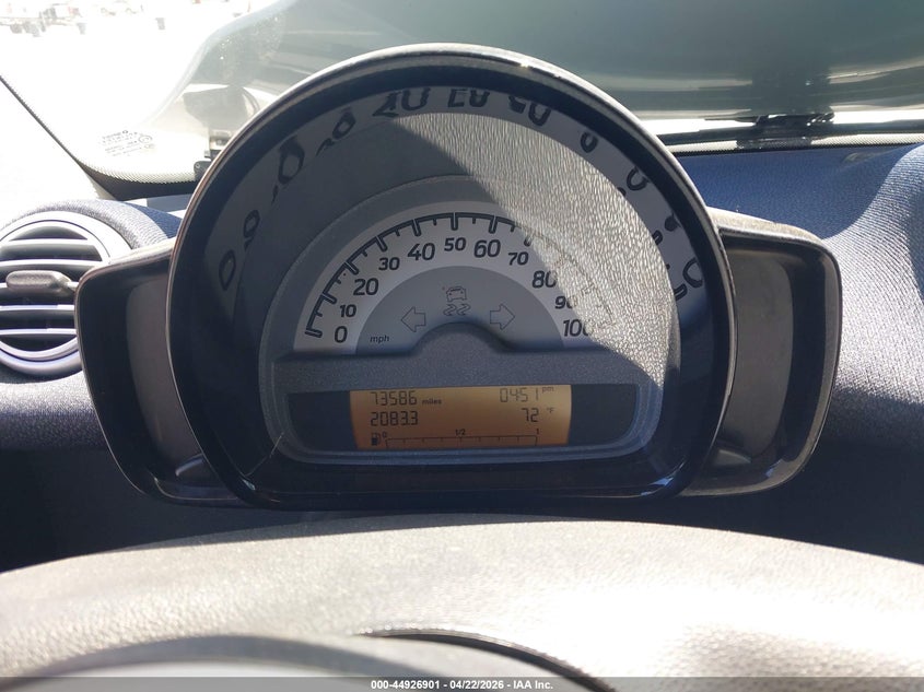 2013 Smart Fortwo VIN WMEEJ3BA0DK601561 IAAI salvage auction — FRONT END, Salvage (California), sold $850 on 2026-08-05 (photo 7)